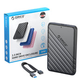ORICO 25PW1-U3 2.5 INCH USB 3.0 MICRO-B HARD DRIVE ENCLOSURE